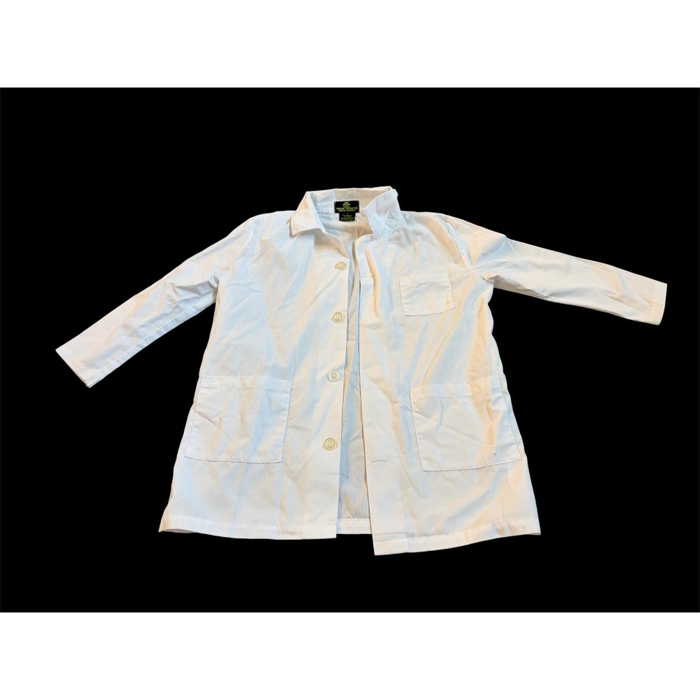 Kids Natural Uniforms Natural Comfort Unisex White Lab Coat